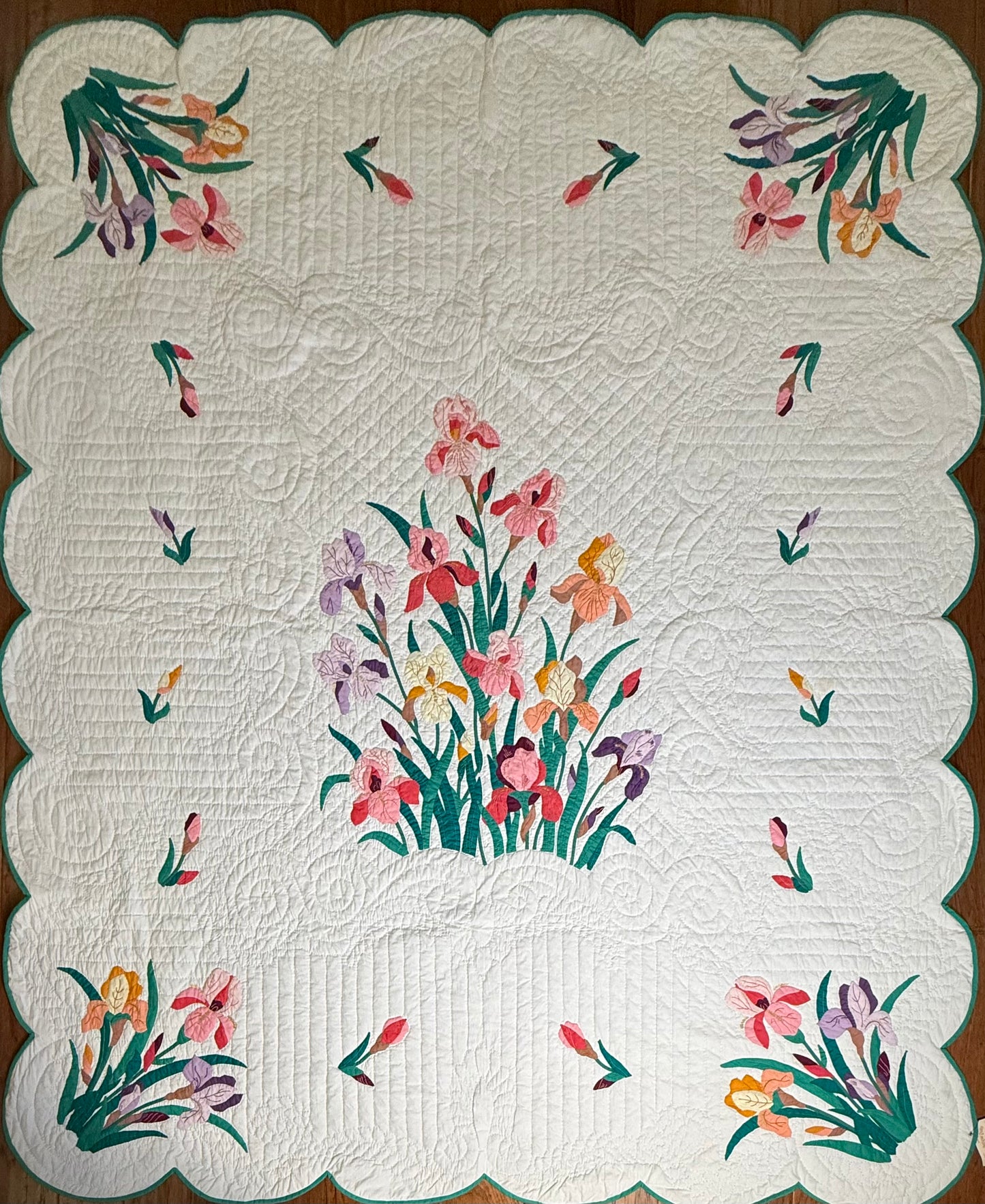 The Iris Garden Quilt