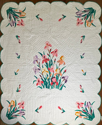 The Iris Garden Quilt