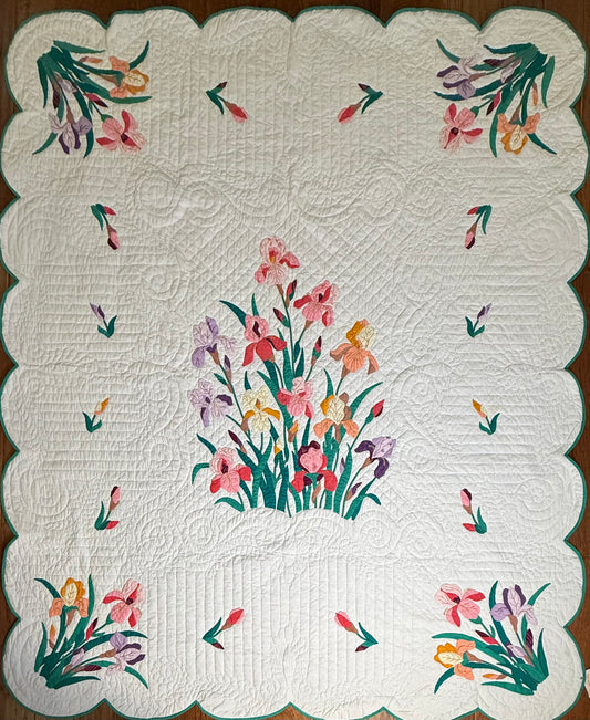 The Iris Garden Quilt