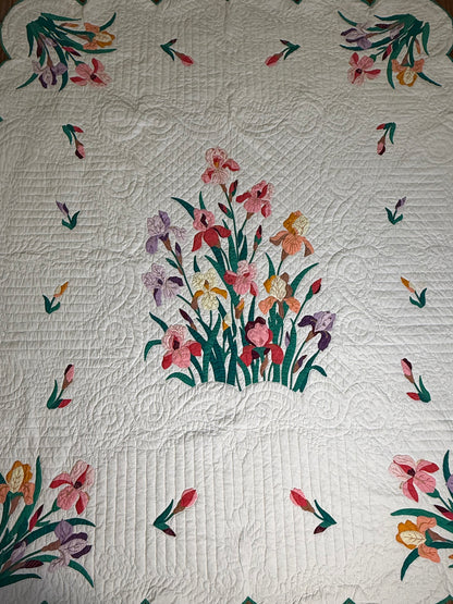 The Iris Garden Quilt