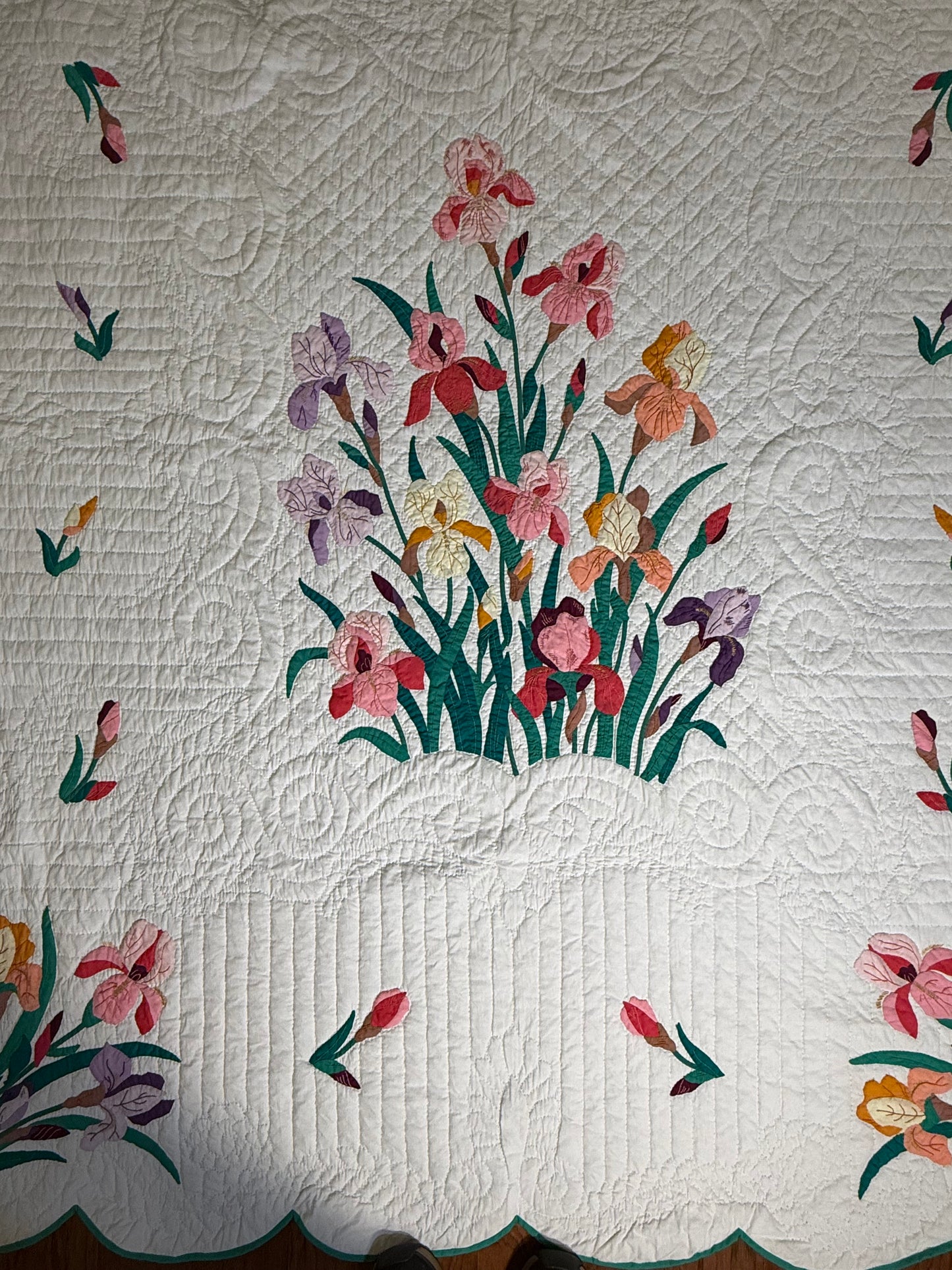 The Iris Garden Quilt