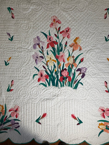 The Iris Garden Quilt