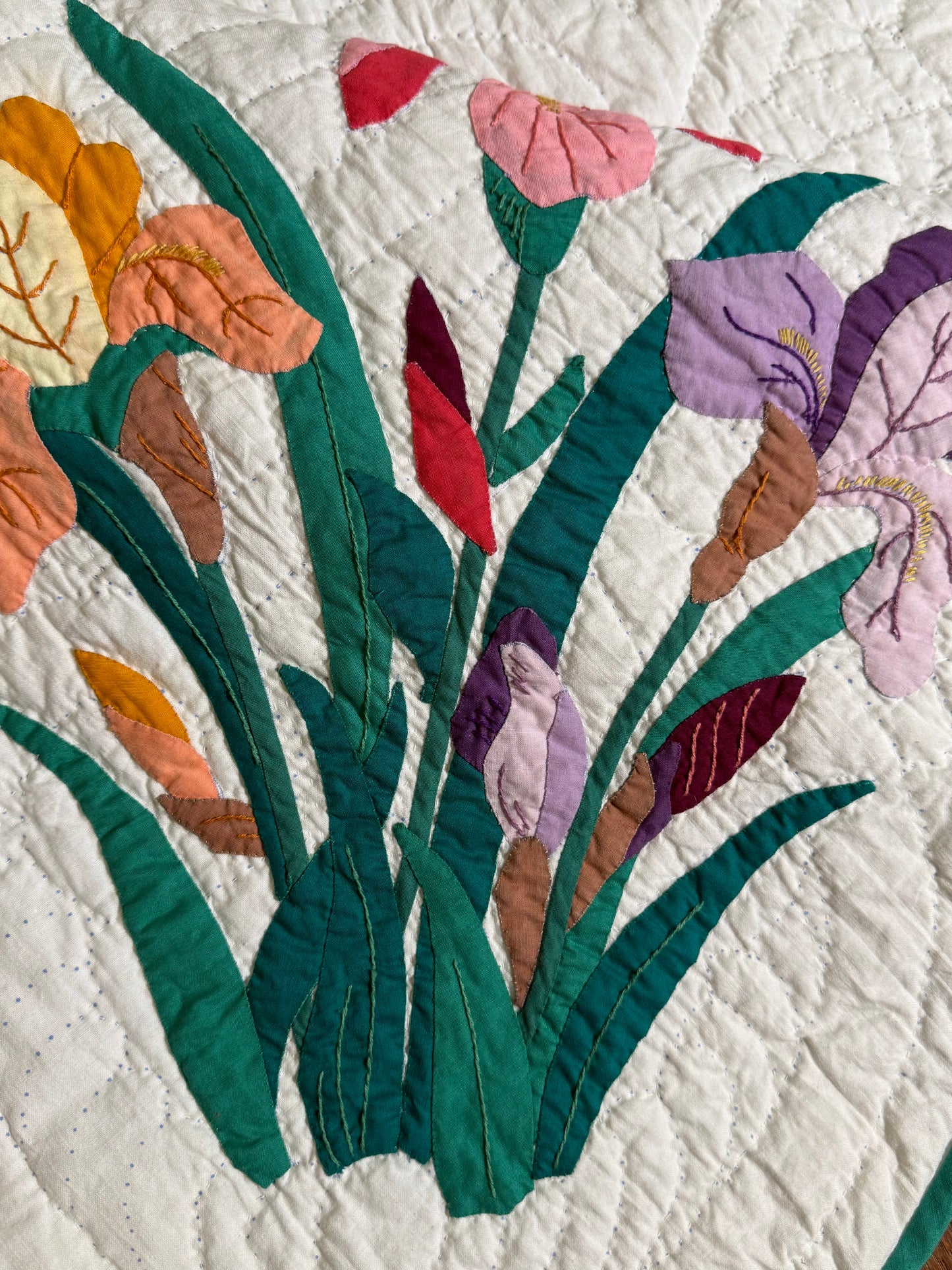 The Iris Garden Quilt
