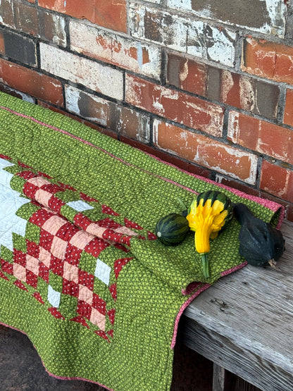 Triple Irish Chain Crib Quilt