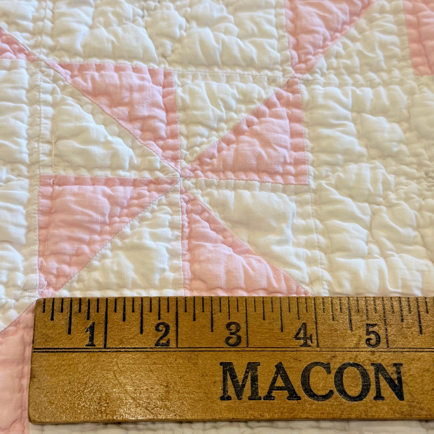 Pinwheels Pinks Crib Quilt