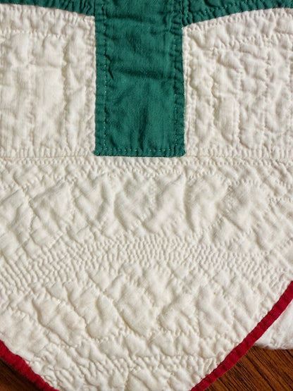 Love Apple Pieced Quilt