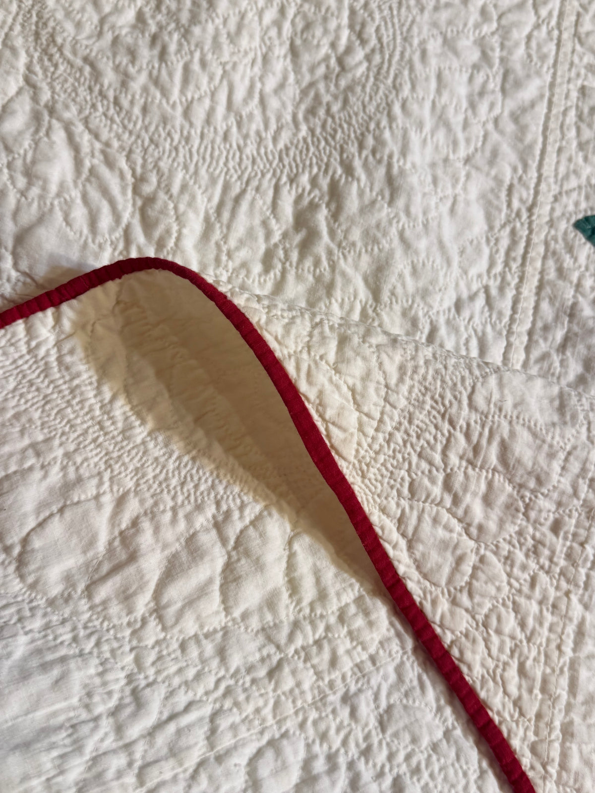 Love Apple Pieced Quilt