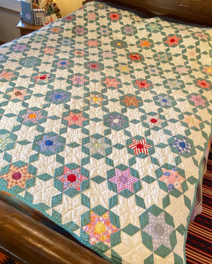 Stars and Hexagons Quilt