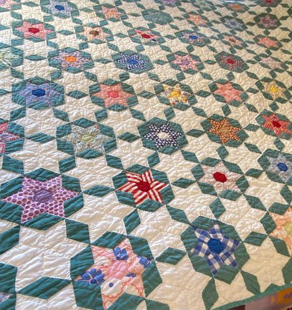 Stars and Hexagons Quilt