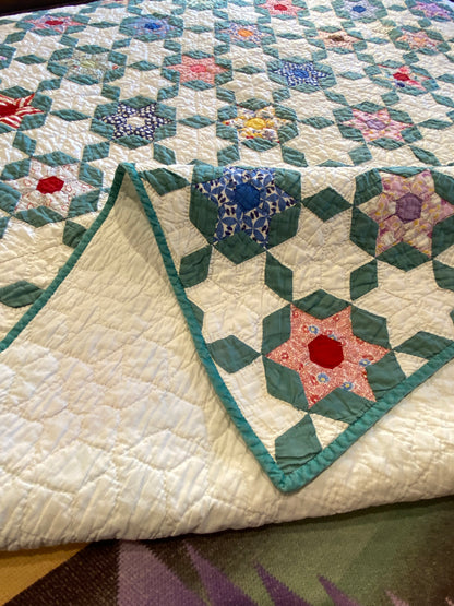 Stars and Hexagons Quilt