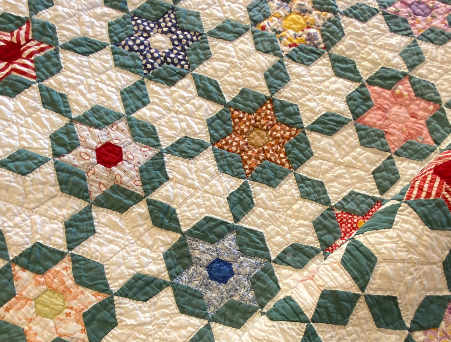 Stars and Hexagons Quilt