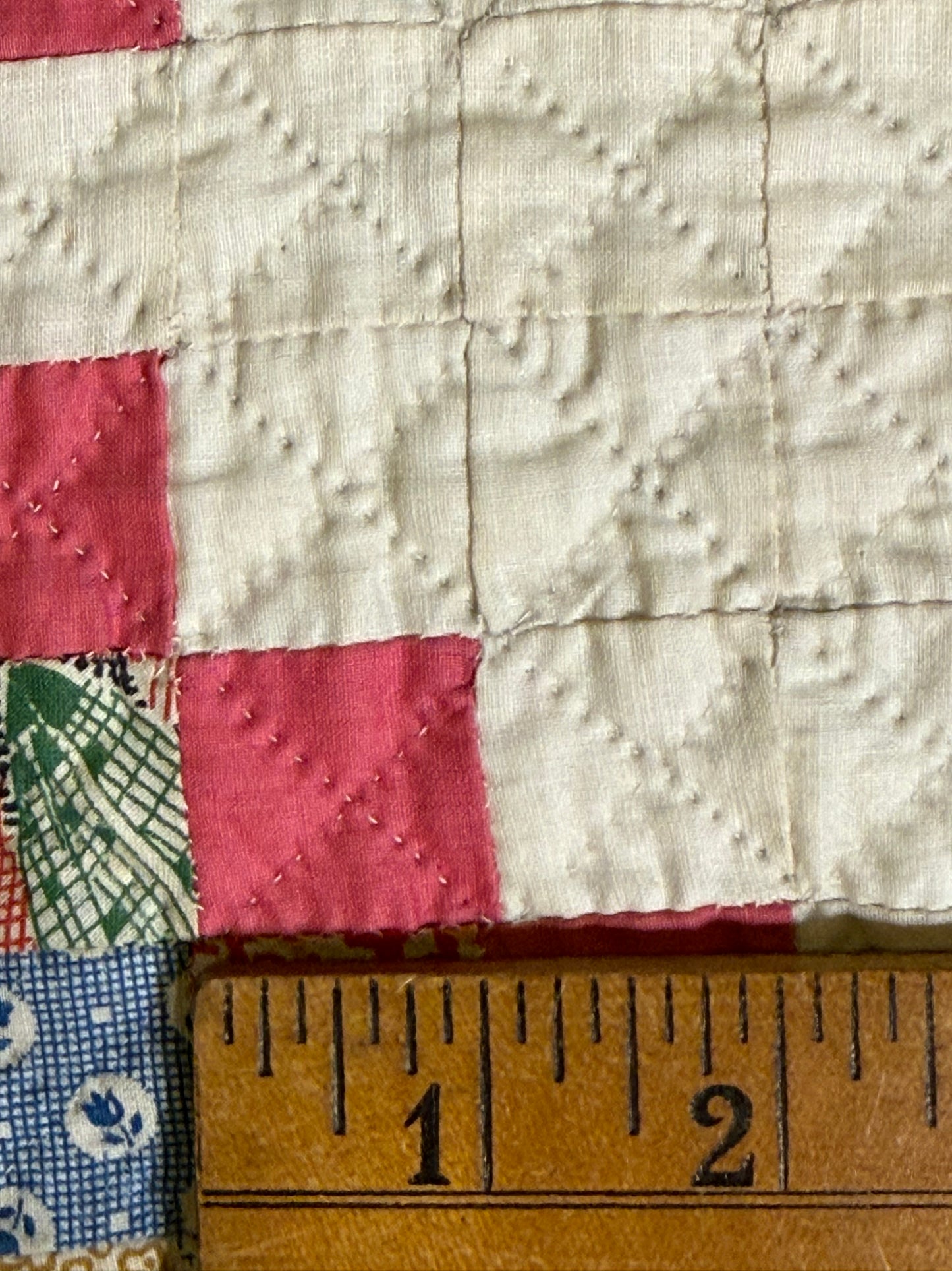 Super Postage Stamp Irish Chain Quilt