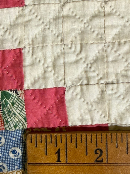 Super Postage Stamp Irish Chain Quilt