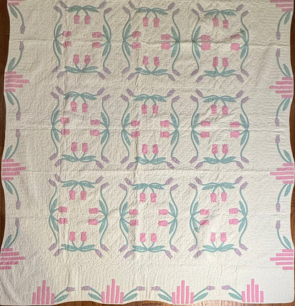 Marie Webster Pattern- May Tulips Quilt