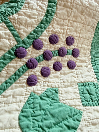 Delightful 9 Block Honeysuckle Quilt