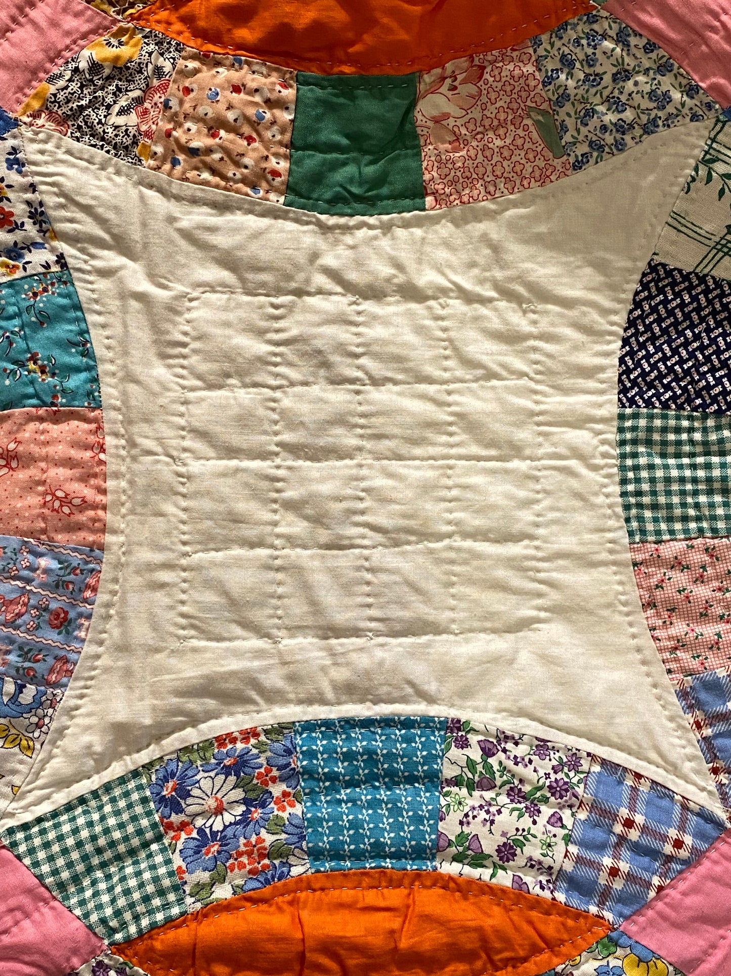 Double Wedding Ring Quilt