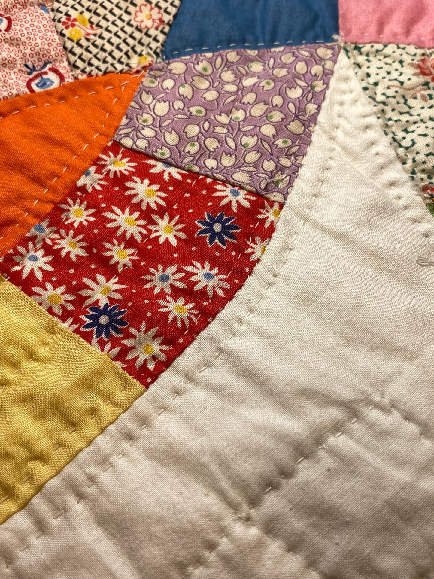 Double Wedding Ring Quilt