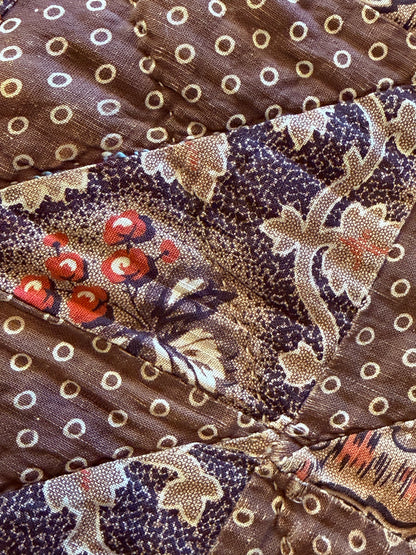 Early Antique Patchwork Crib Quilt