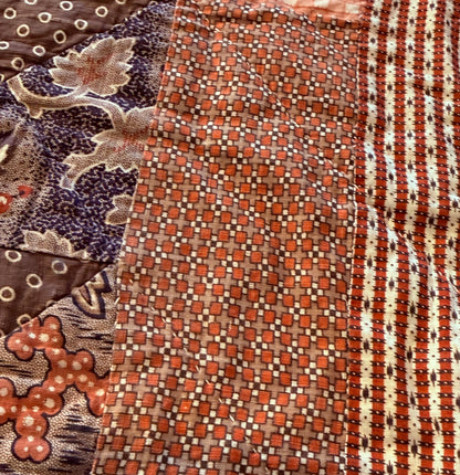 Early Antique Patchwork Crib Quilt