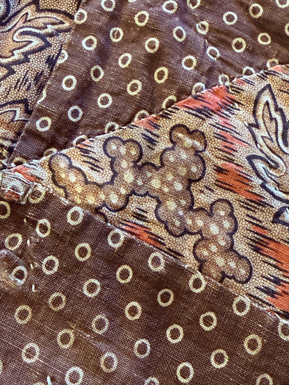 Early Antique Patchwork Crib Quilt