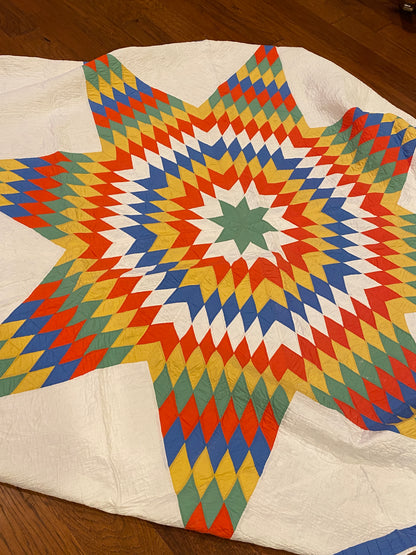 Antique Texas Star Quilt