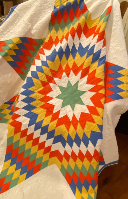 Antique Texas Star Quilt