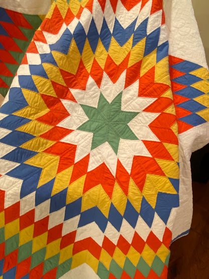 Antique Texas Star Quilt