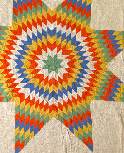 Antique Texas Star Quilt