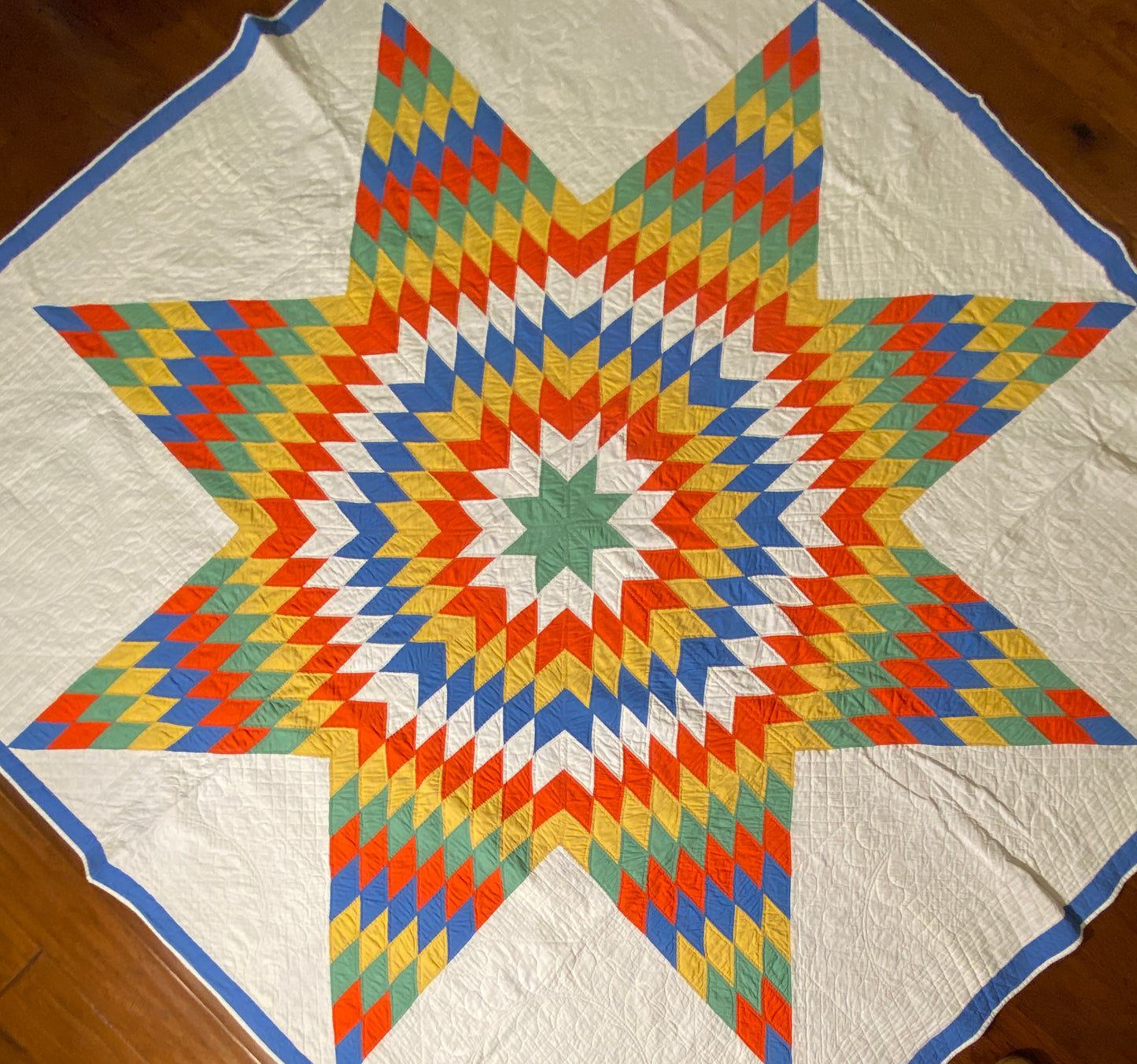 Antique Texas Star Quilt