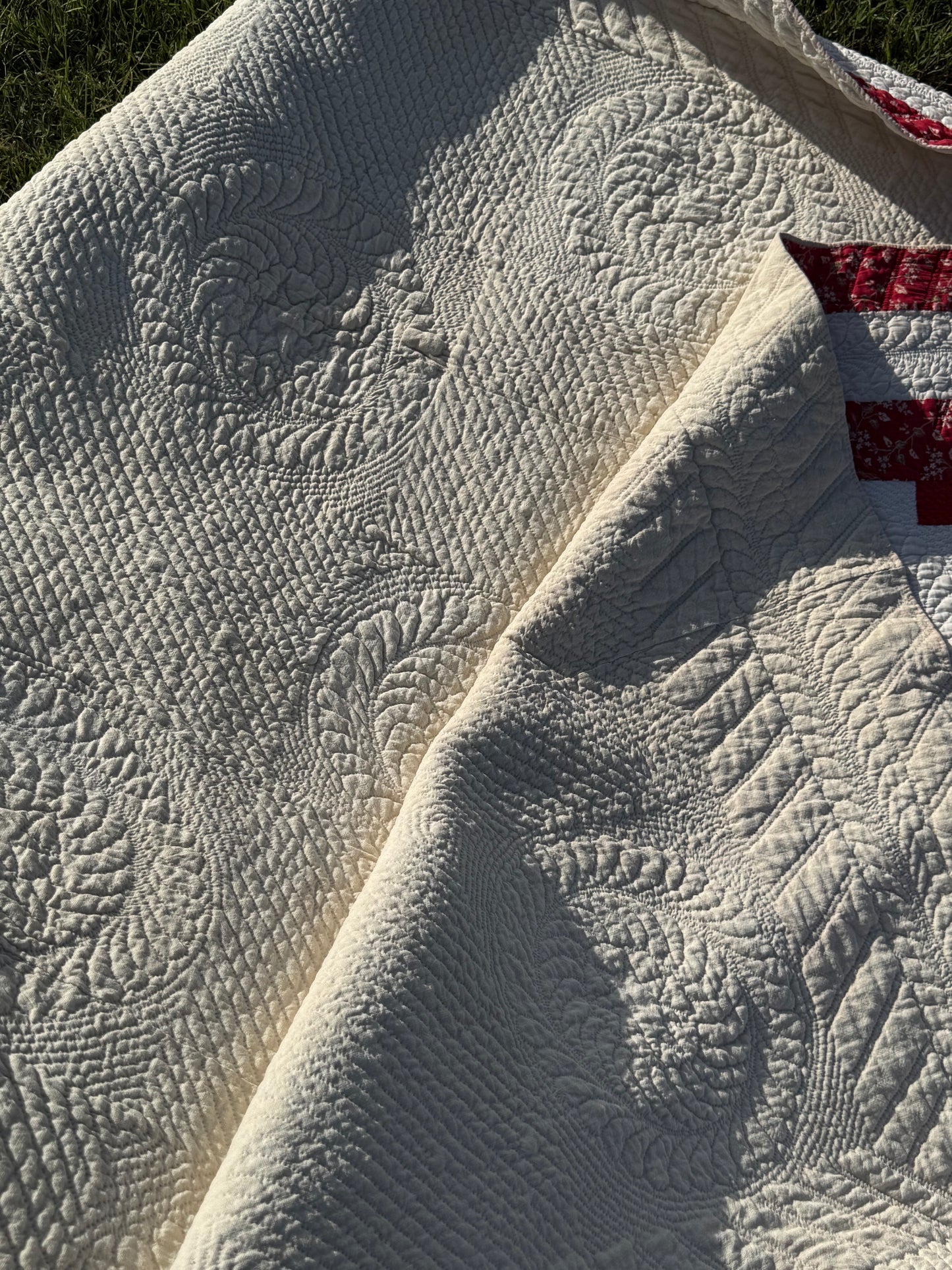 Outstanding Carpenters Wheel Quilt
