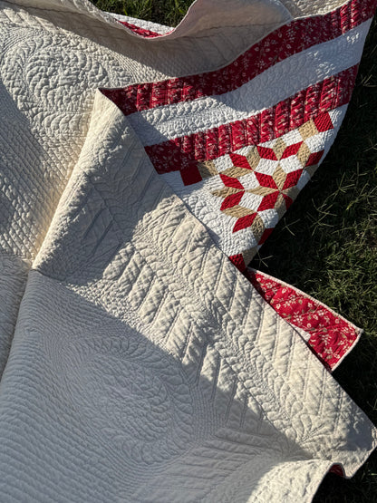 Outstanding Carpenters Wheel Quilt
