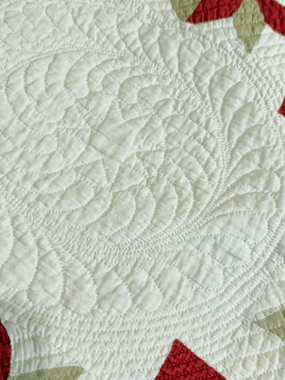 Outstanding Carpenters Wheel Quilt