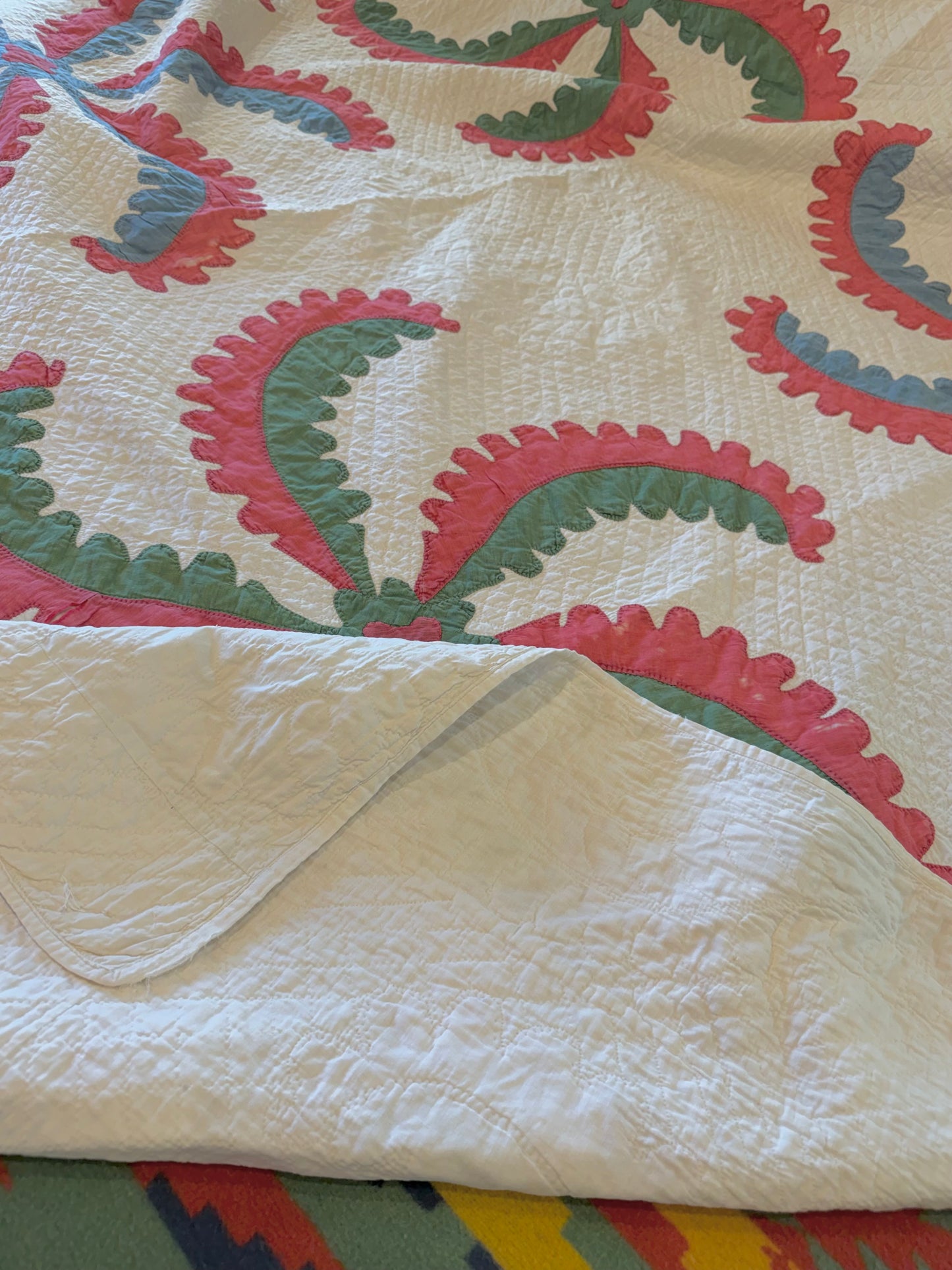 Princess Feather Appliqué  Quilt