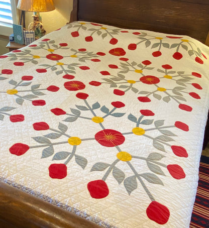 Early Rose and Tulips Quilt