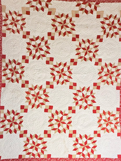 Outstanding Carpenters Wheel Quilt