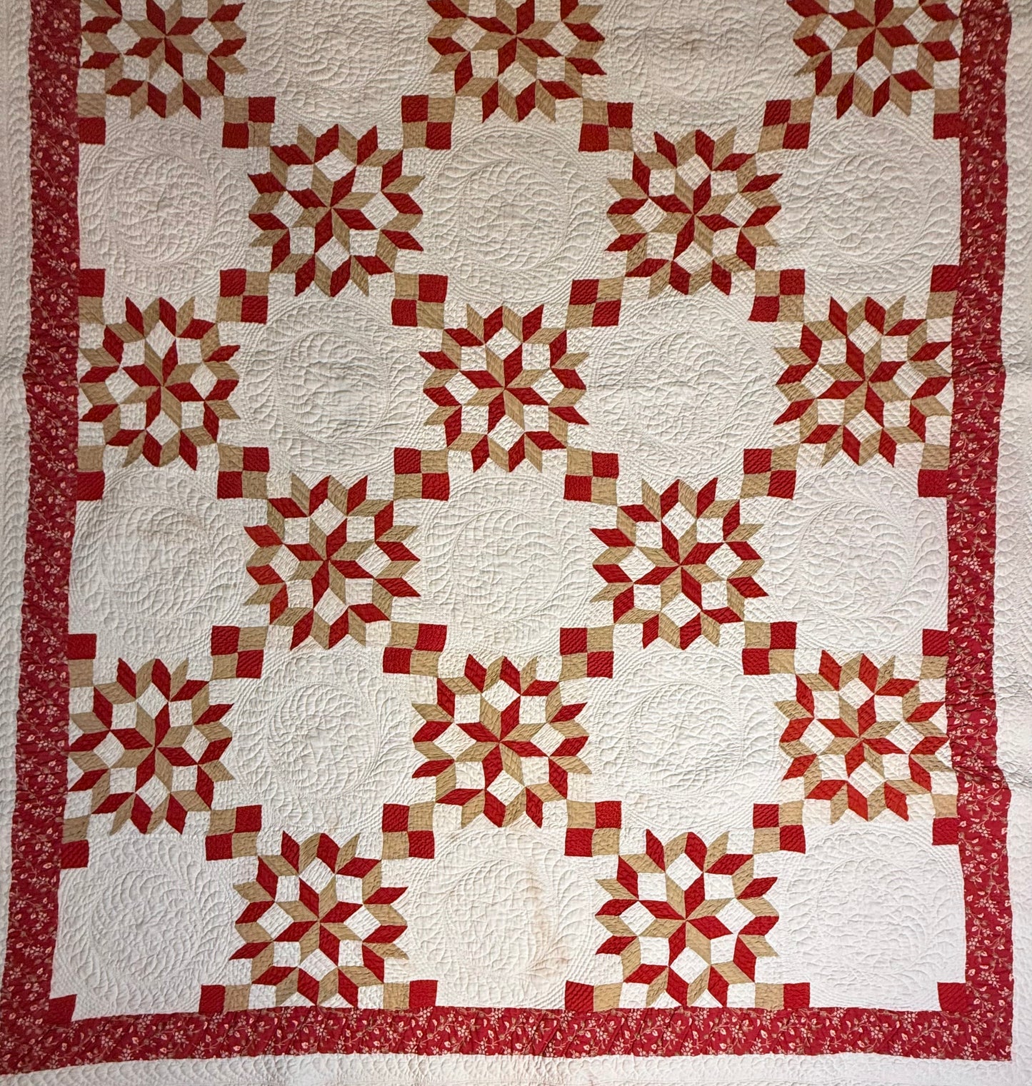 Outstanding Carpenters Wheel Quilt