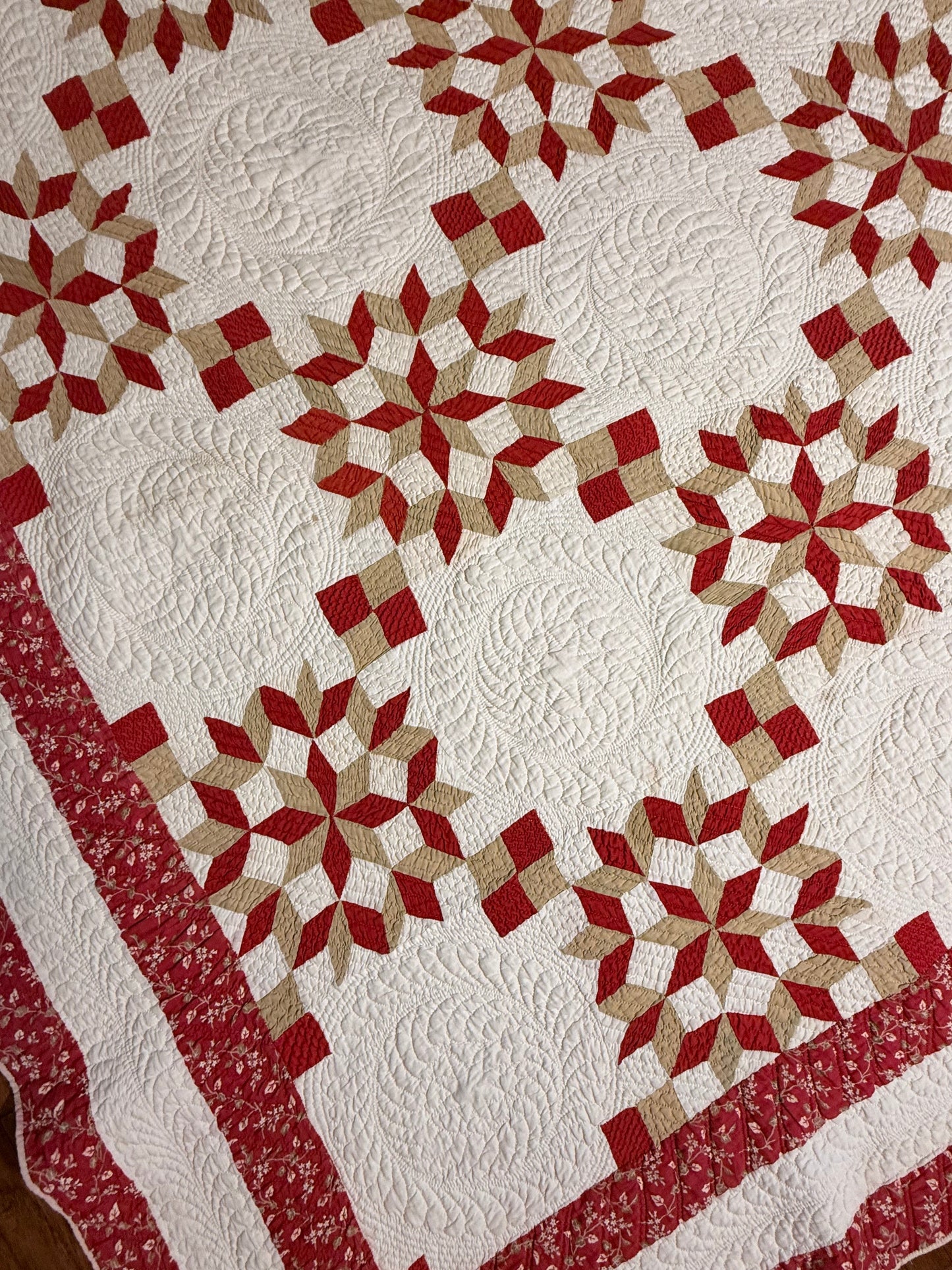Outstanding Carpenters Wheel Quilt