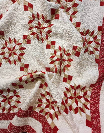 Outstanding Carpenters Wheel Quilt