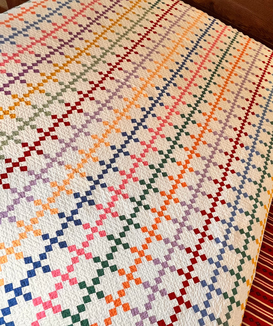Outstanding 3/4 Inch Blocks Single Chain Quilt