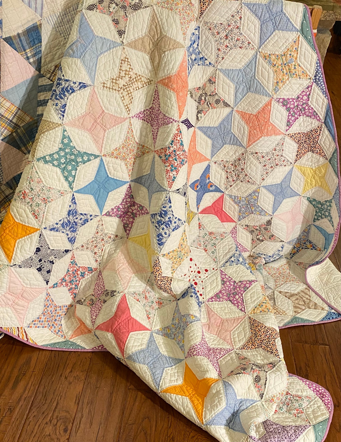 Rock Garden/ Touching Stars Quilt