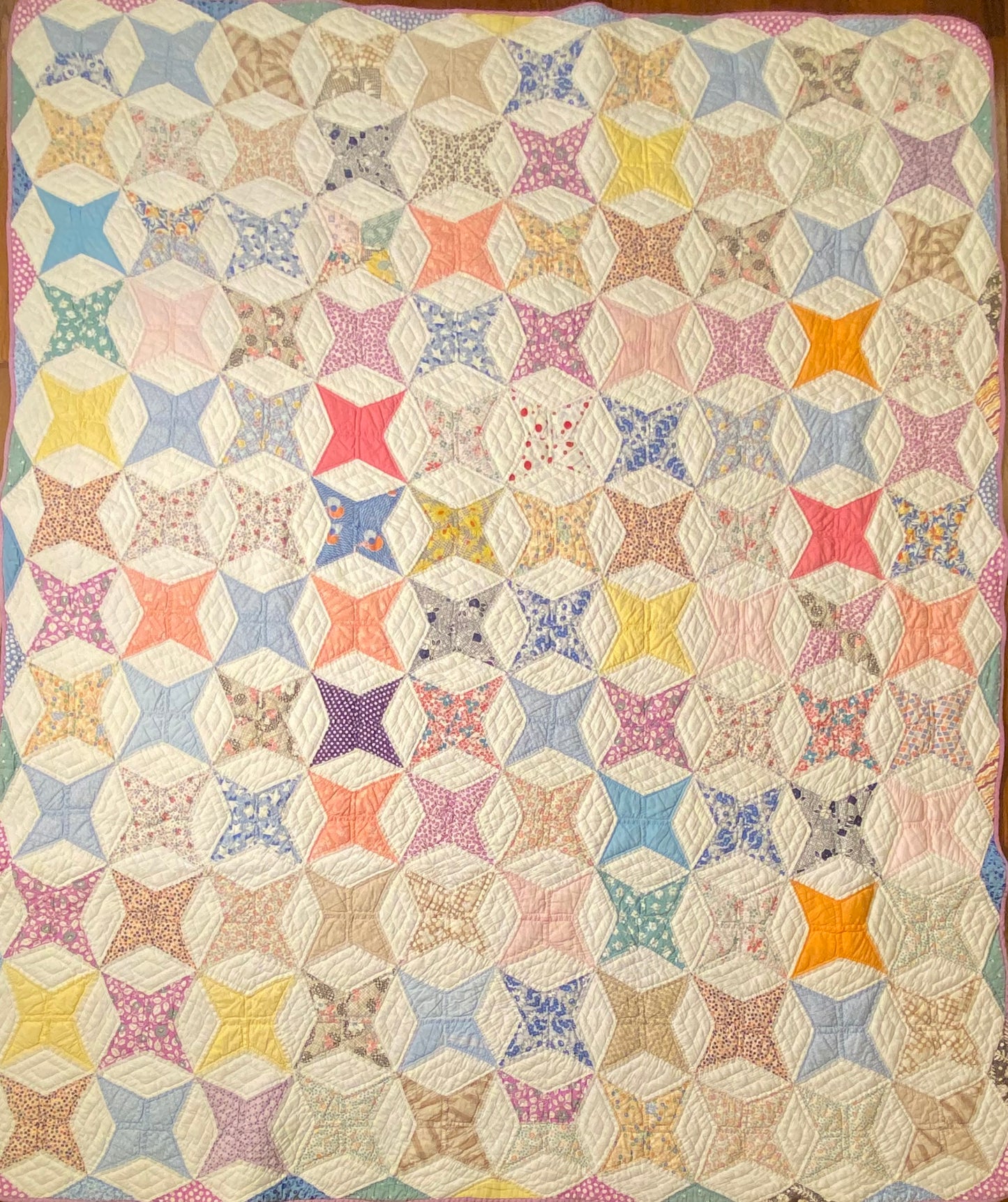 Rock Garden/ Touching Stars Quilt