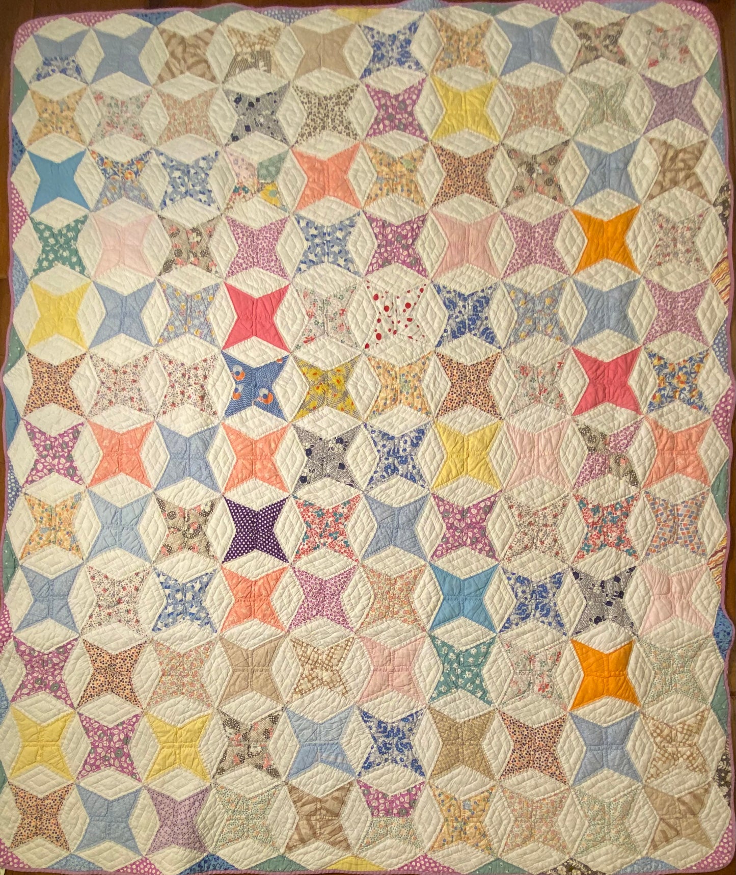 Rock Garden/ Touching Stars Quilt