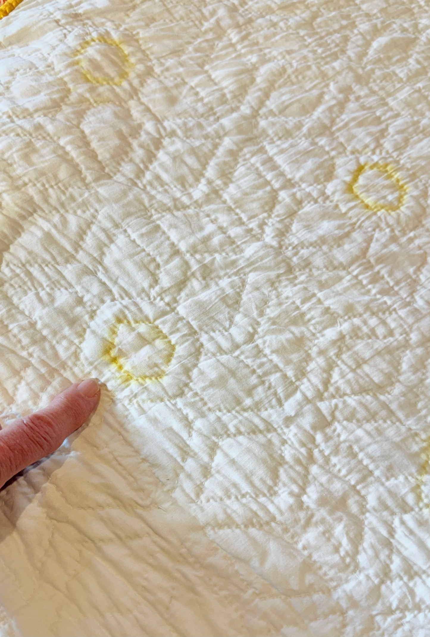 Smaller Scale Six Point Hexagonal Stars Quilt