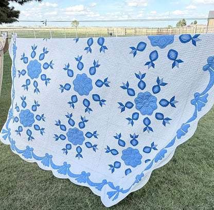Exquisite The Ladies  Dream Appliqué Quilt Dated