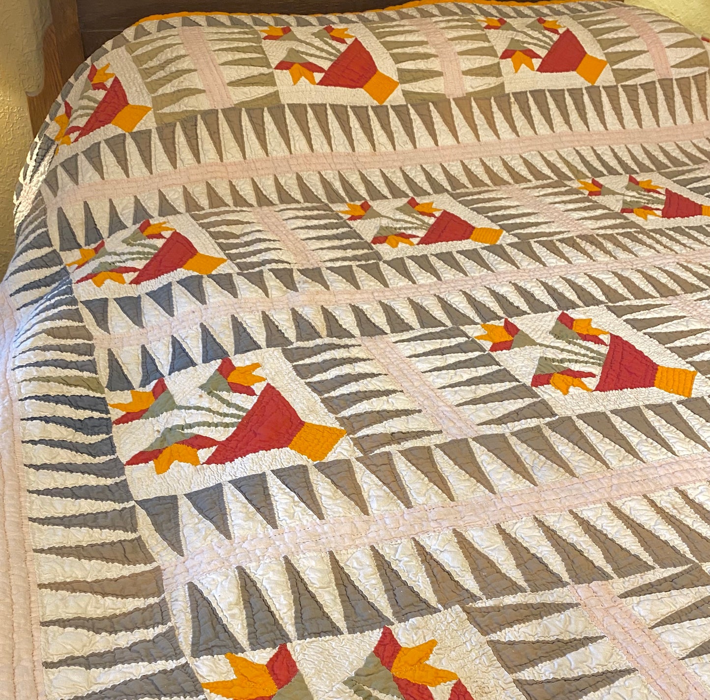 Sawtooth Rocky Mountain North Carolina Lily Quilt