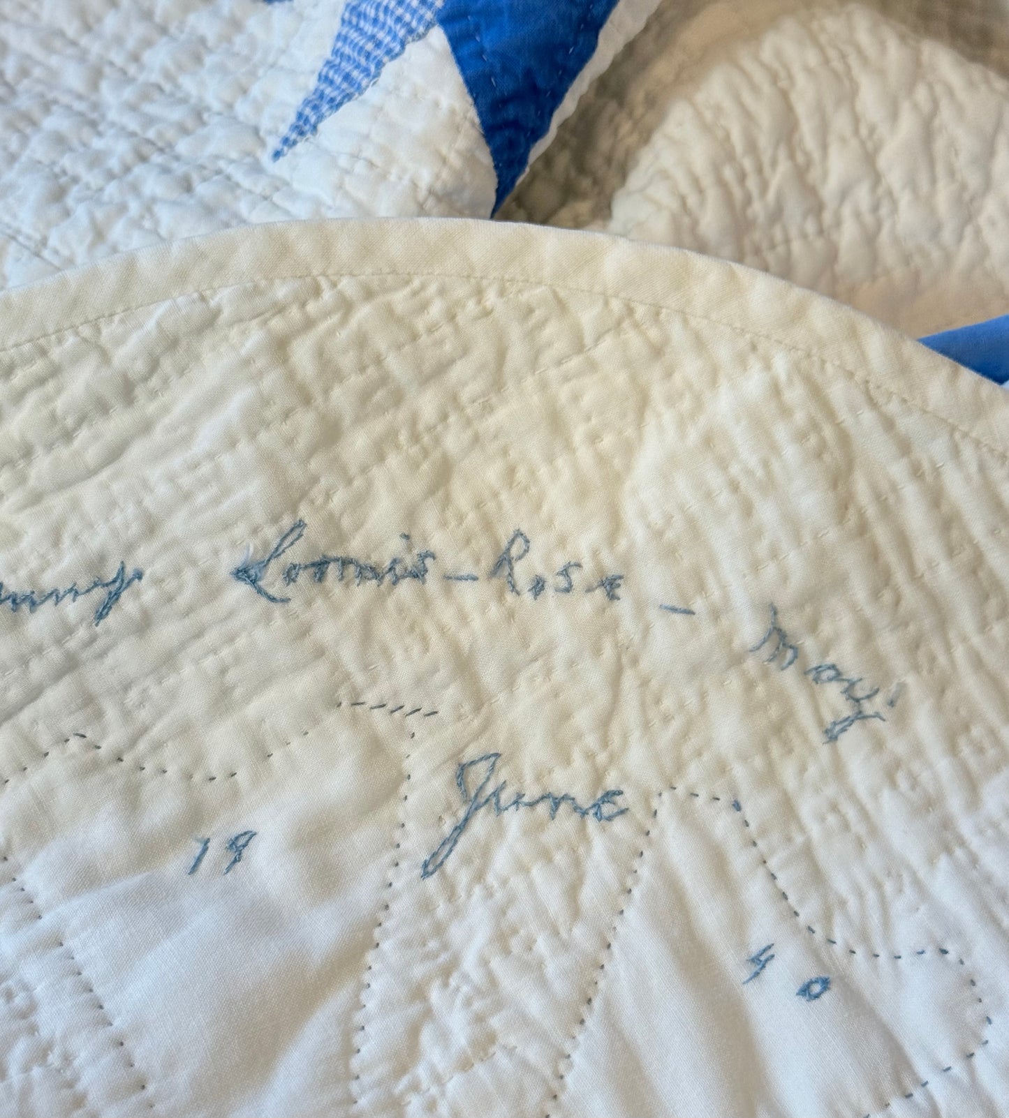Exquisite The Ladies  Dream Appliqué Quilt Dated