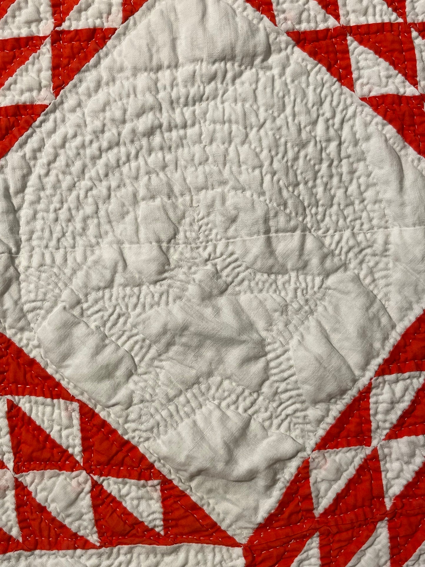 Star of Triangles Quilt with Border