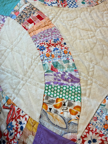 Double Wedding Ring Quilt  1930’s