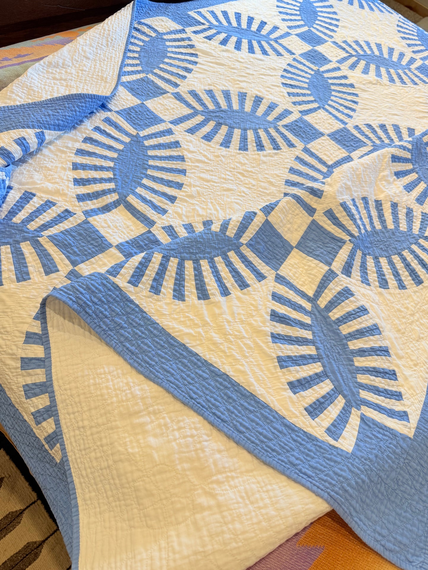 Stunning Wedding Ring Quilt