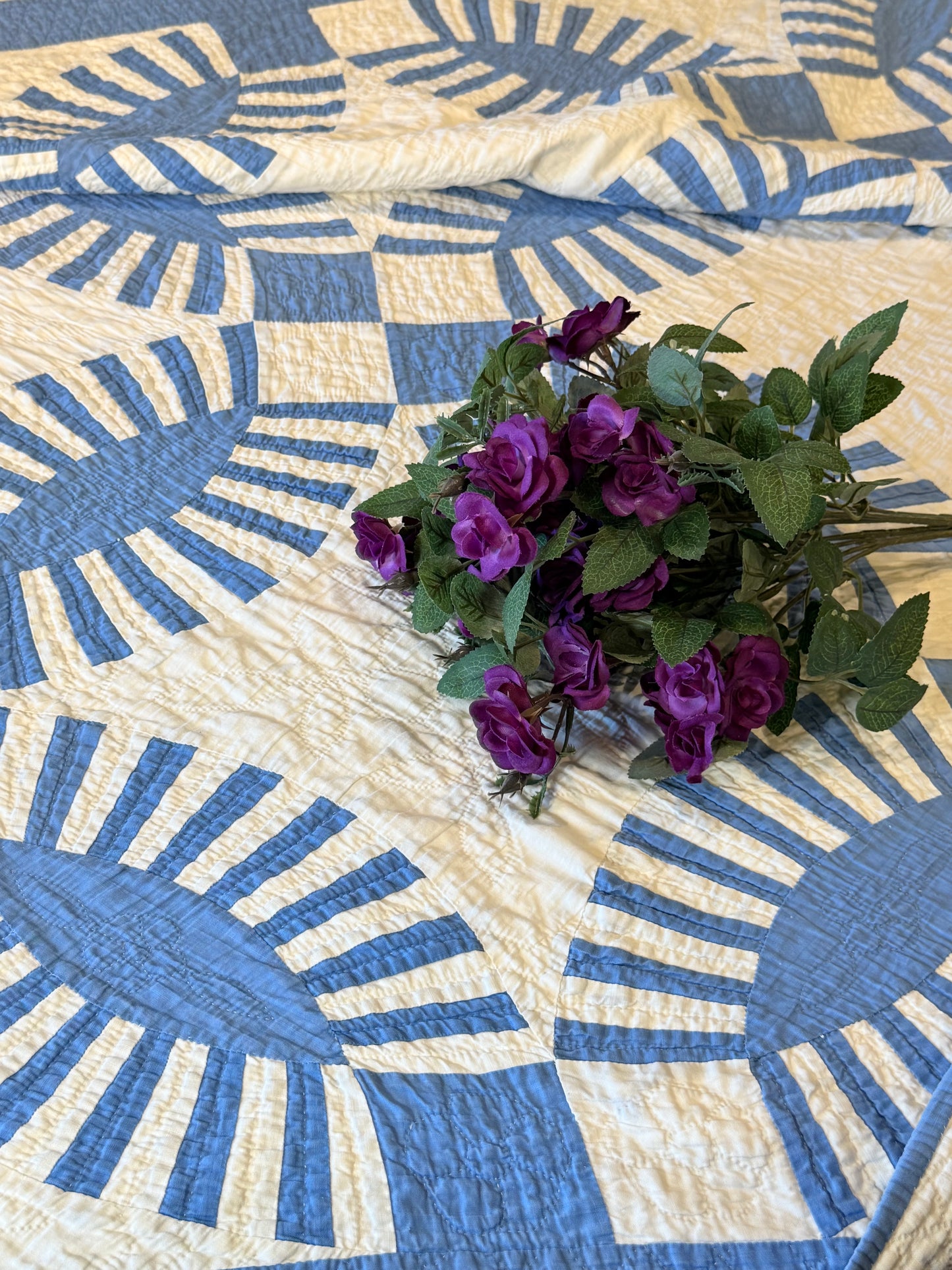 Stunning Wedding Ring Quilt